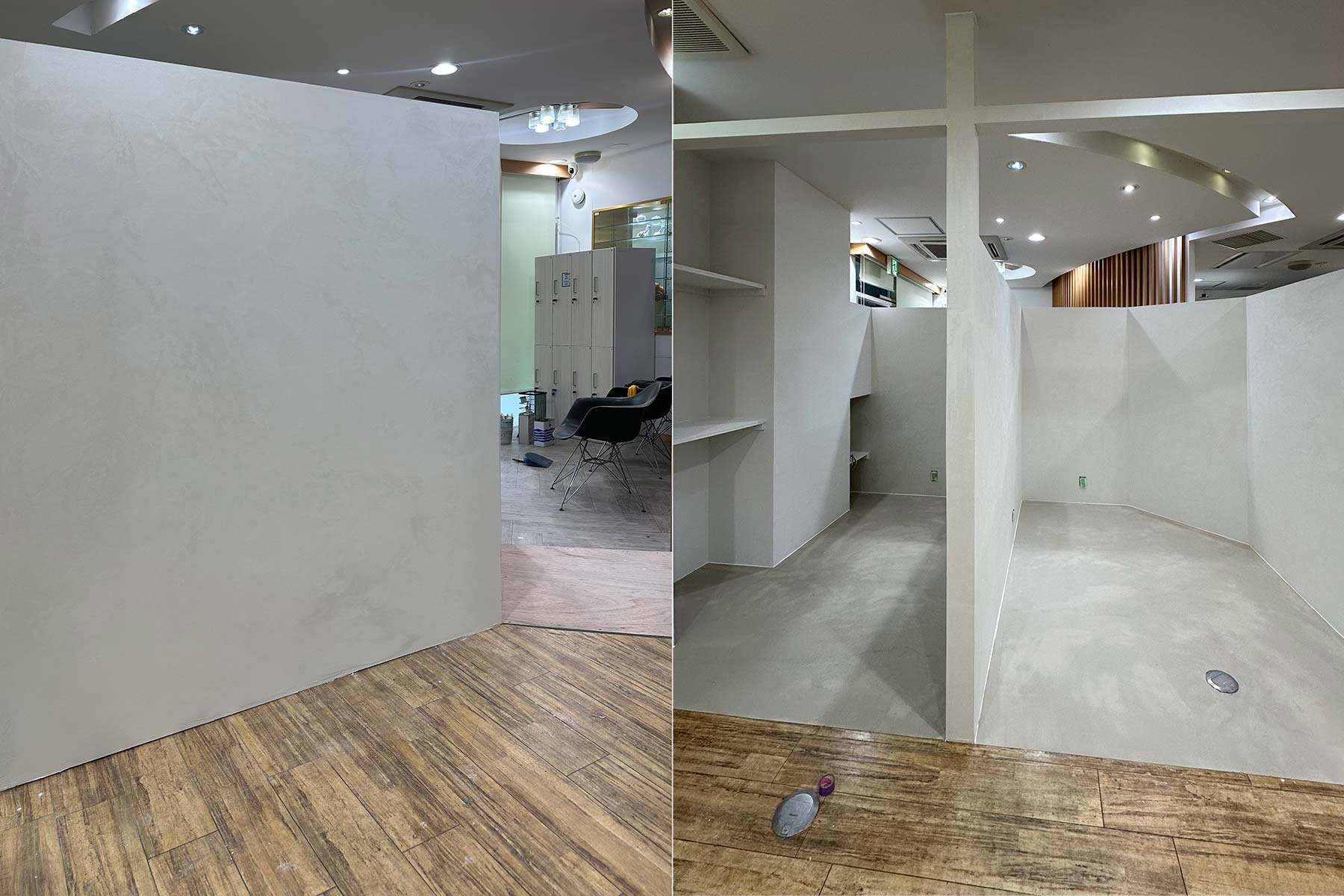 仙台 美容室 内装塗装