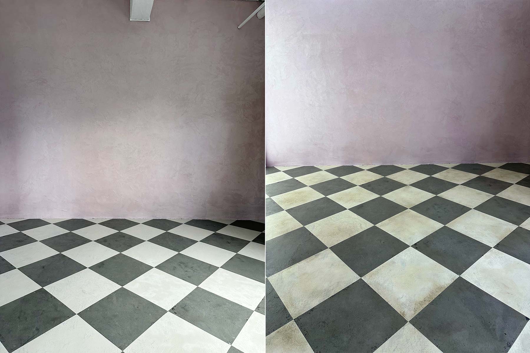 撮影スタジオ 塗装