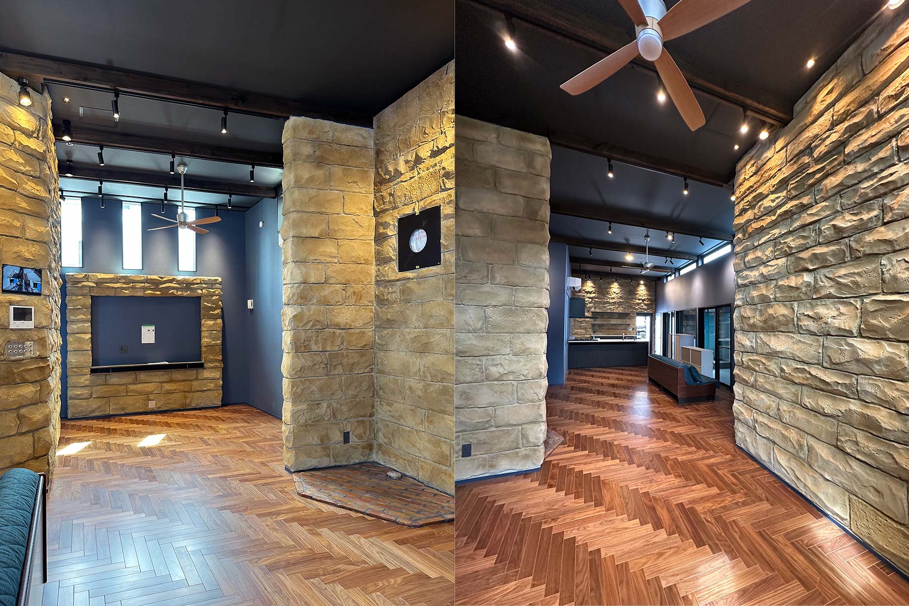 ガレージハウス 仙台 内装塗装