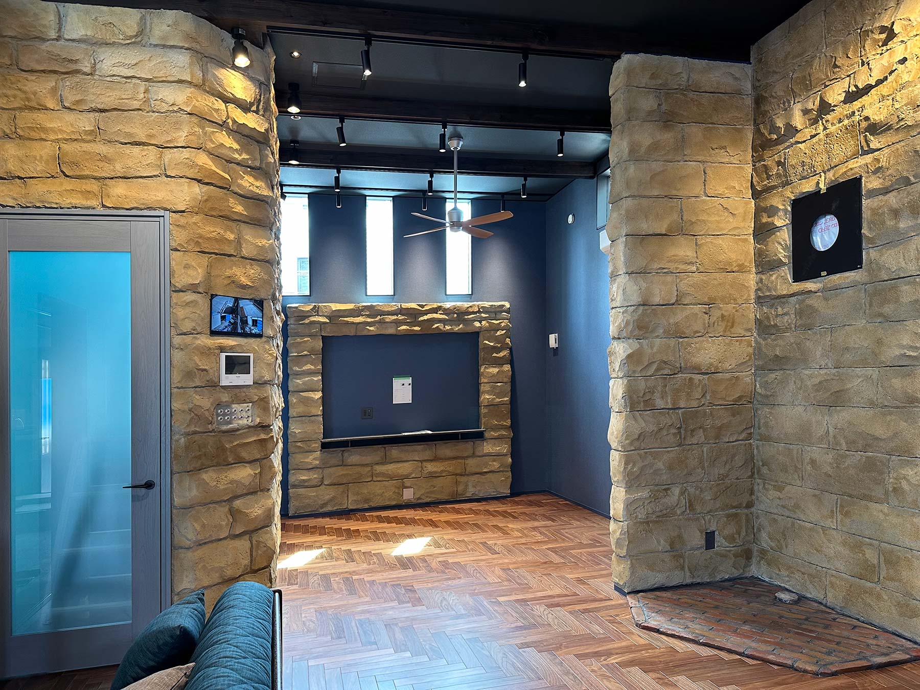 ガレージハウス 仙台 内装塗装