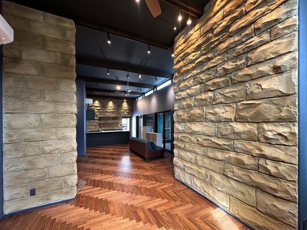 ガレージハウス 仙台 内装塗装