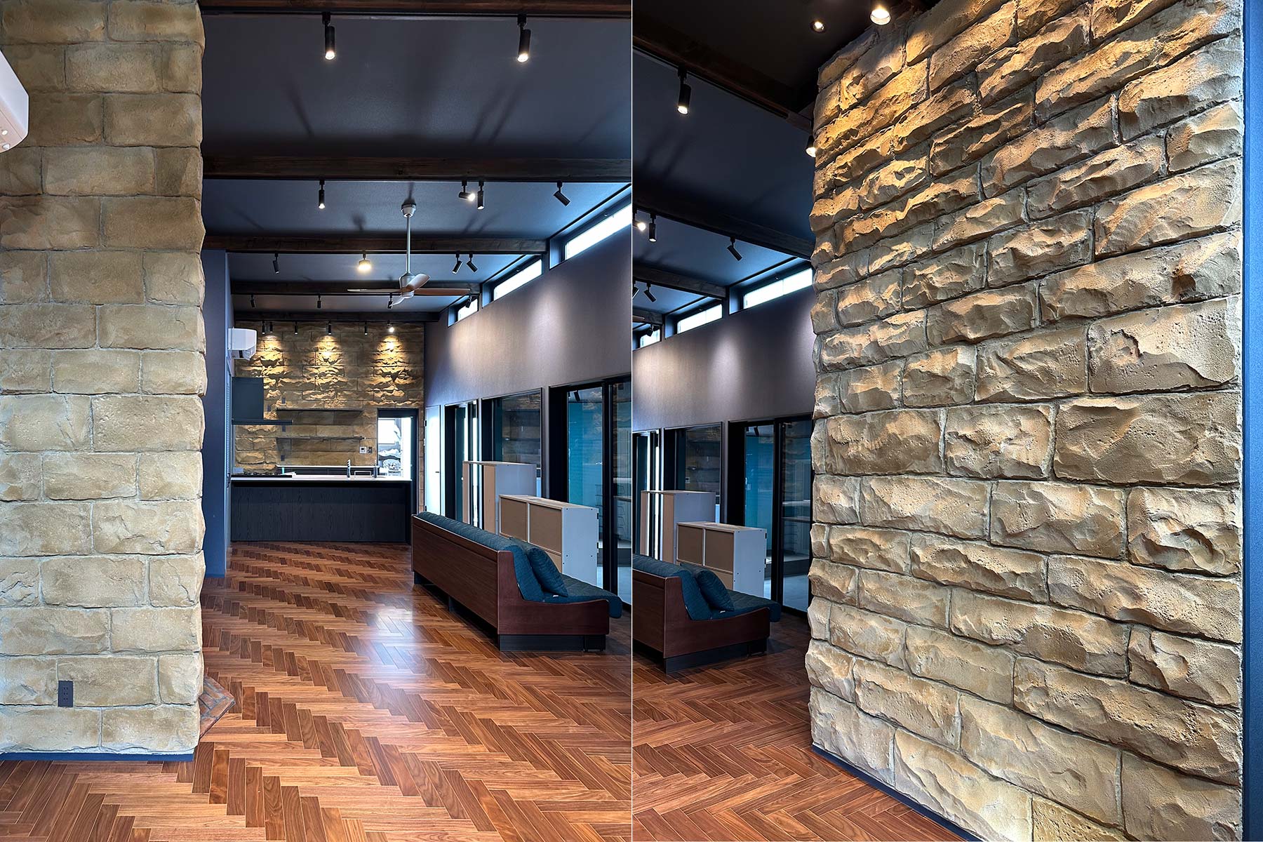 ガレージハウス 仙台 内装塗装