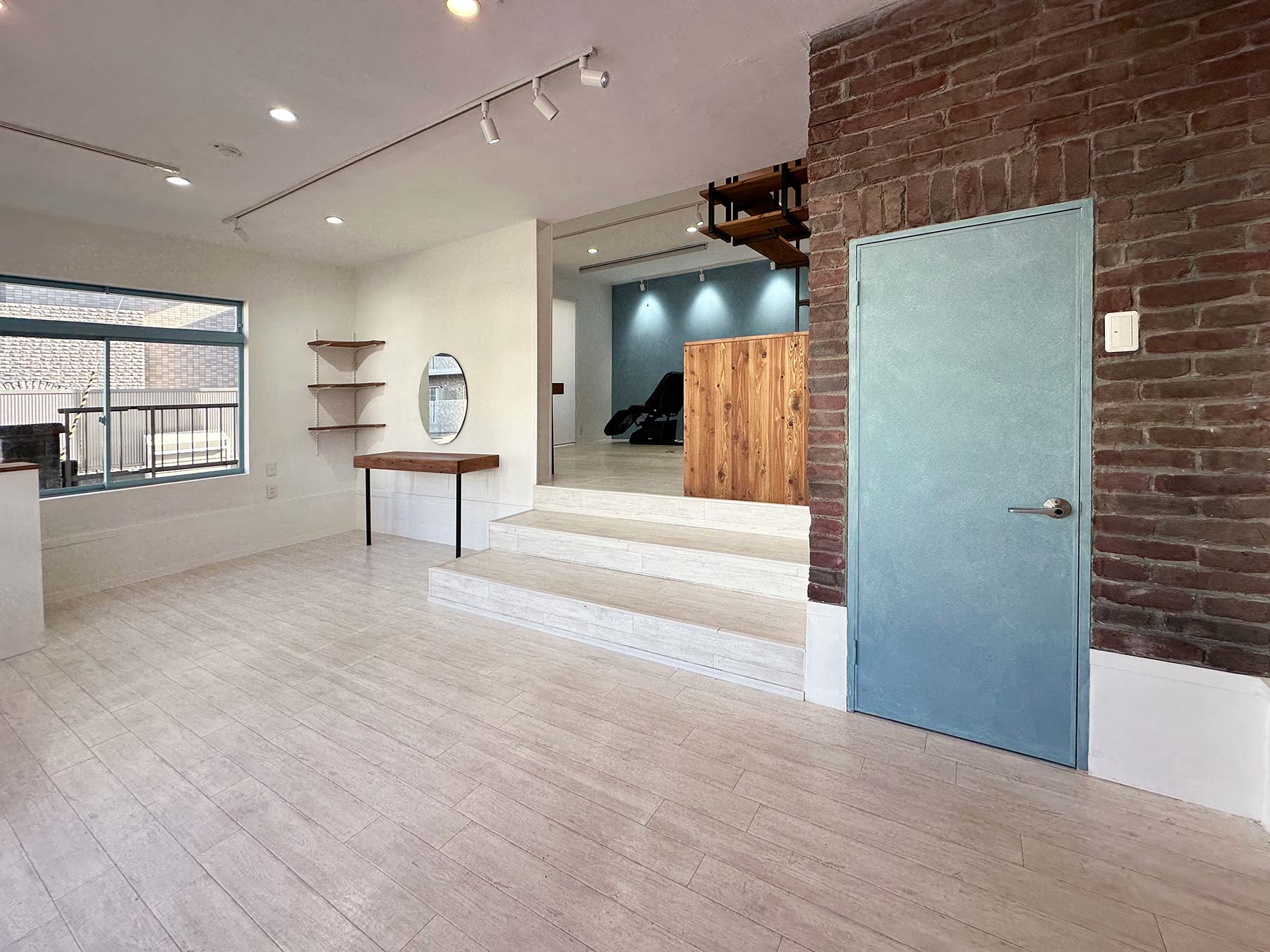 美容室 内装塗装 オシャレ